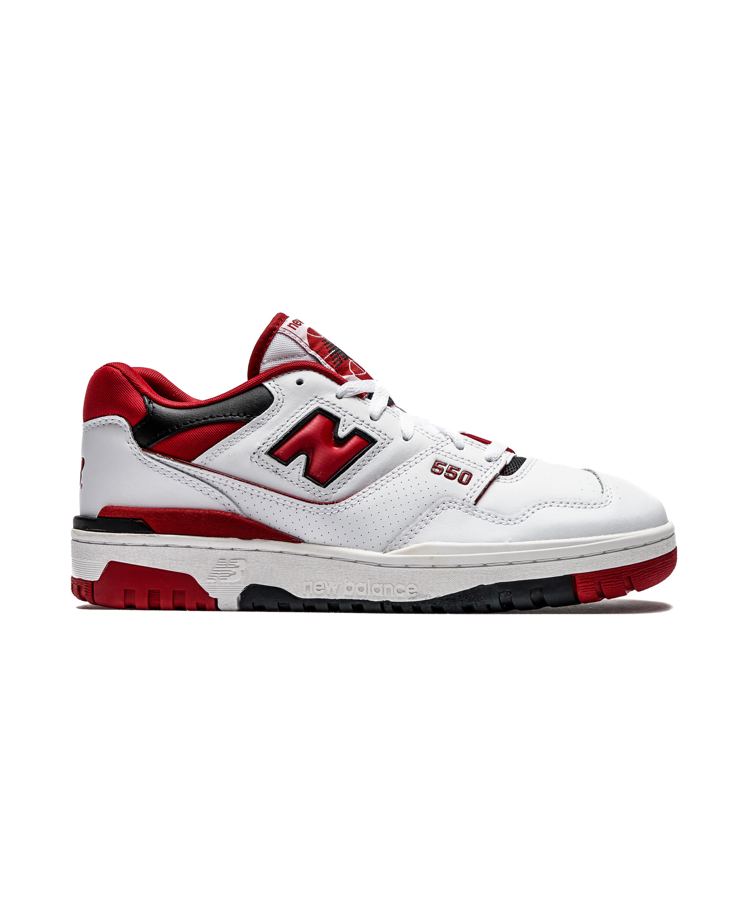 New Balance ハイカットスニーカー ホワイト/レッド New Balance BB 550 SE1 | BB550SE1 | AFEW STORE